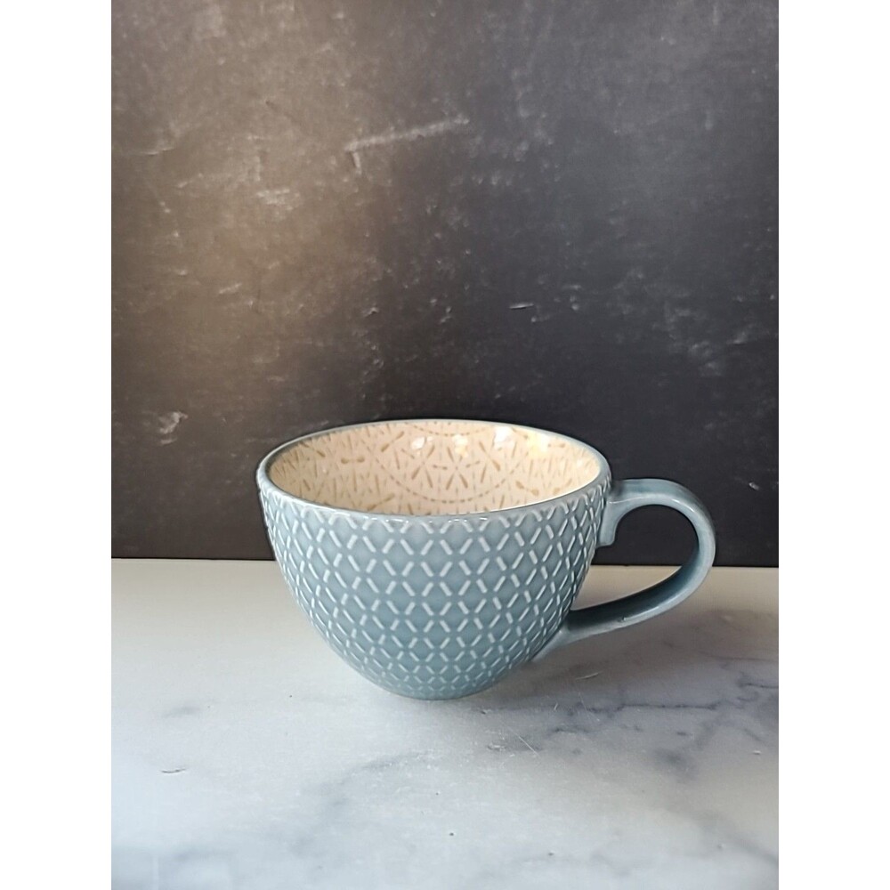 Pfaltzgraff Light Blue Coffee Mug, READ Description
